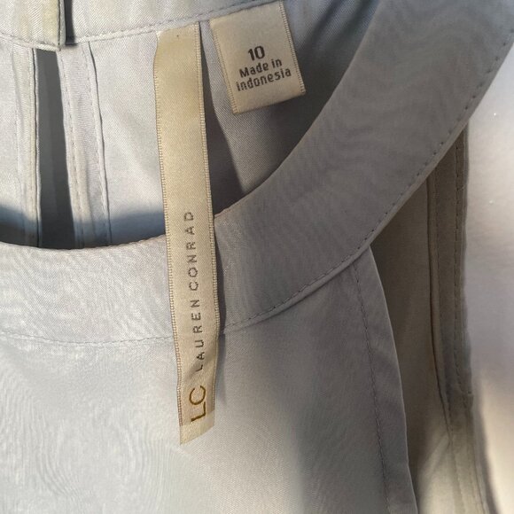 LC Lauren Conrad Dusty Blue Cocktail Party Dress - Picture 5 of 8